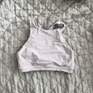 Free to be serene high neck sports bra